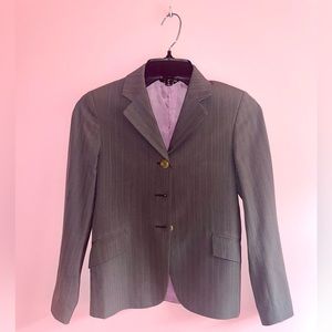 Grey and Purple Grand Prix Show Coat
